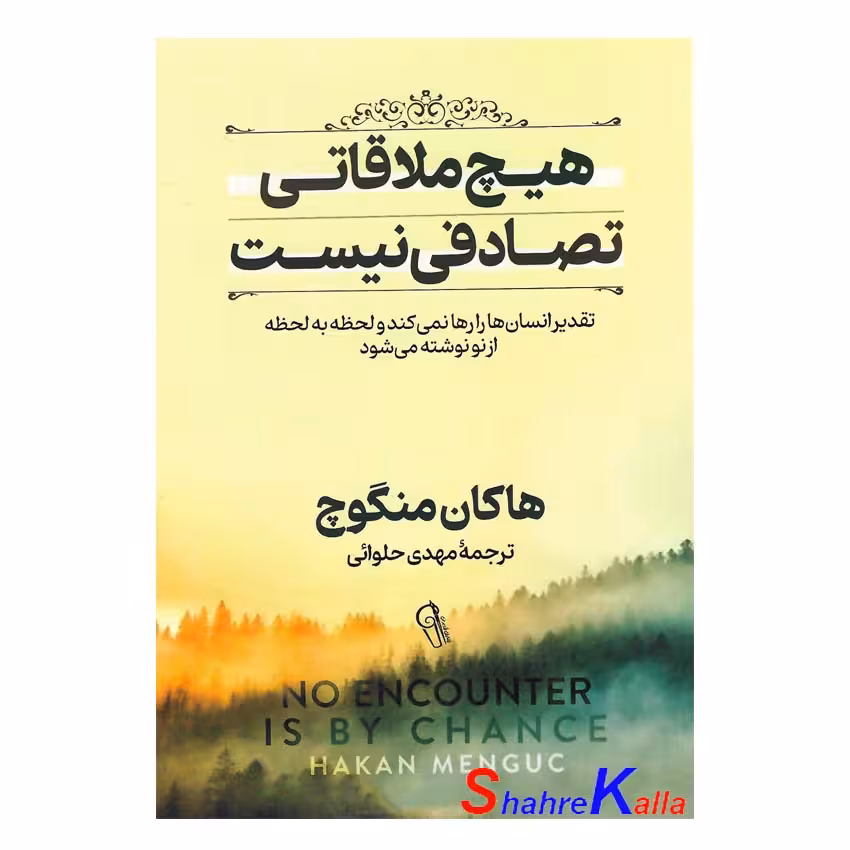 کتاب هیچ ملاقاتی تصادفی نیست اثر هاکان منگوچ انتشارات آزرمیدخت