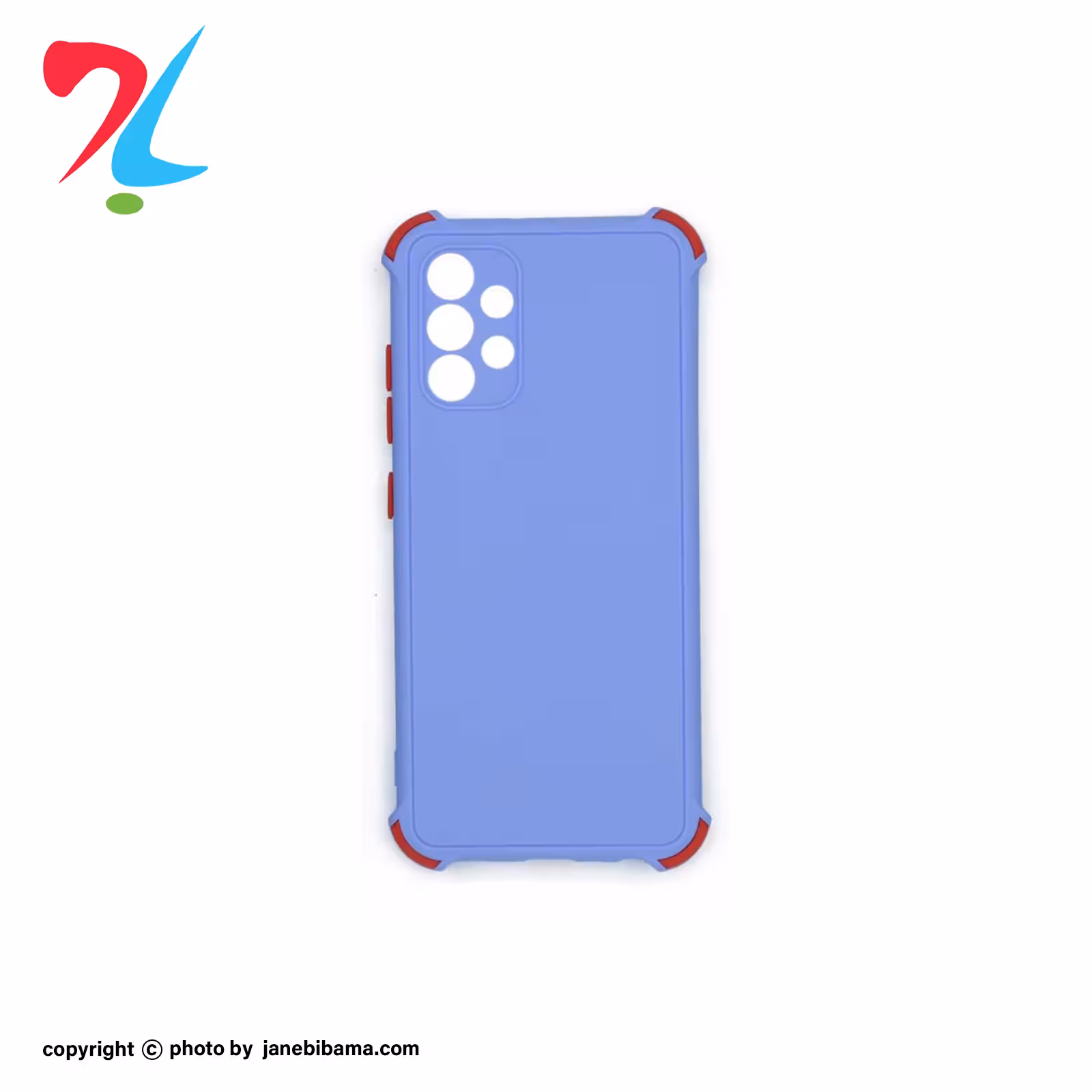 قاب TPU محافظ لنز دار شمعی مناسب برای سامسونگ A72-رنگ یاسی