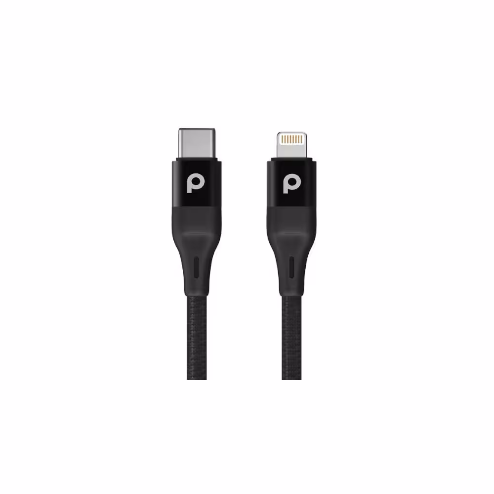 کابل تبدیل USB-C به لایتنینگ پرودو مدل Porodo PD-CLBRPD12 به طول 1.2 متر