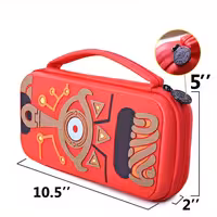 کیف نینتندو سوییچ زلدا طرح Sheikah Eye قرمز