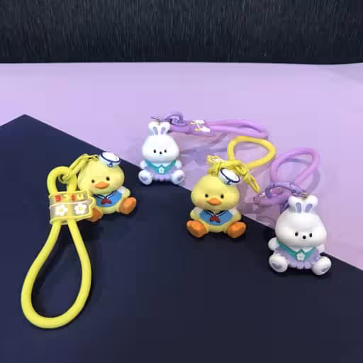 جاکلیدی طرح خرگوش و اردک