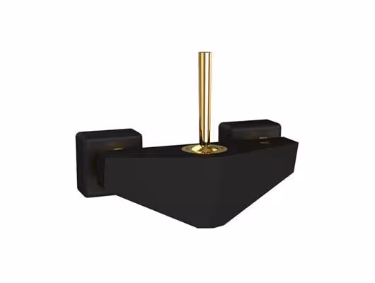 شیر توالت مدل تیفانی مشکی طلا