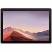 تبلت مایکروسافت مدل Surface Pro 7 Plus-i5 ظرفیت 128 گیگابایت و 8 گیگابایت رم به همراه کیبورد Black Type Cover