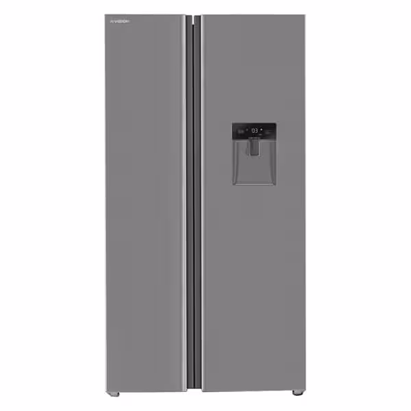 یخچال و فریزر ساید بای ساید ایکس ویژن مدل TS552 استیل