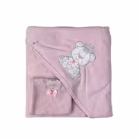 حوله دو تیکه نوزاد طرح خرس