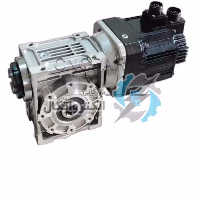 گیربکس حلزونی liming لیمینگ مدل ANEOM70-20-22 سایز 70 نسبت 1 به 20 شفت ورودی 22 ساخت تایوان (گیربکس روتاری فلنج دار)