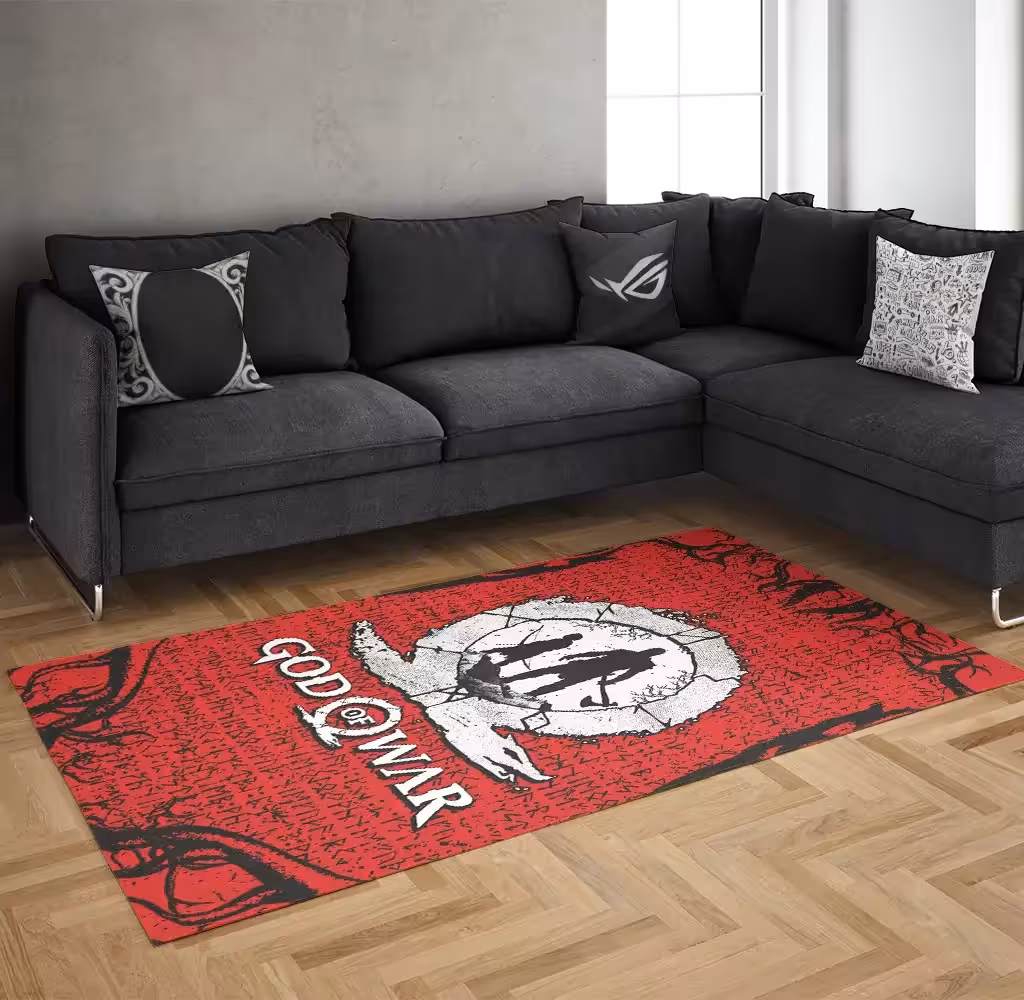 خرید فرش گیمینگ طرح GOD OF WAR 812 Rug
