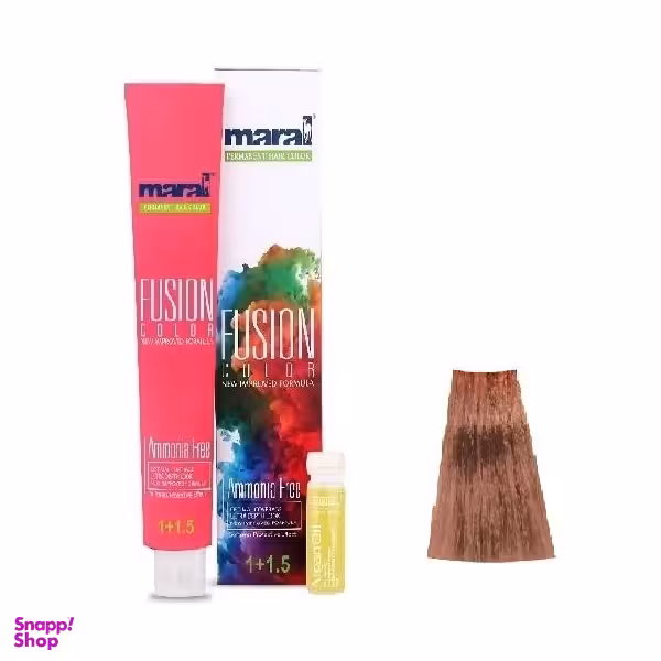 رنگ مو مارال (Maral) مدل Fusion Color شماره 8.185 رنگ رنگ موکا گرم حجم 100 میلیلیتر