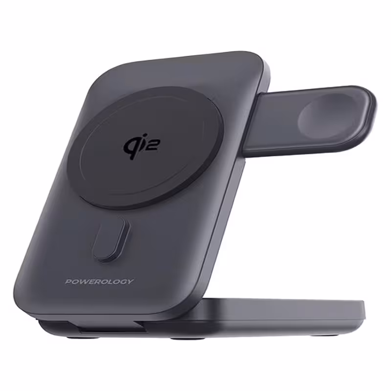 پاوربانک پاورولوژی مدل PPBCHA35-BK ظرفیت 10000 میلی امپر ساعت | کالا مکس