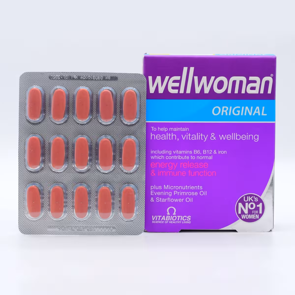 کپسول ول وومن اورجینال مخصوص بانوان 30 عدد ویتابیوتیکس