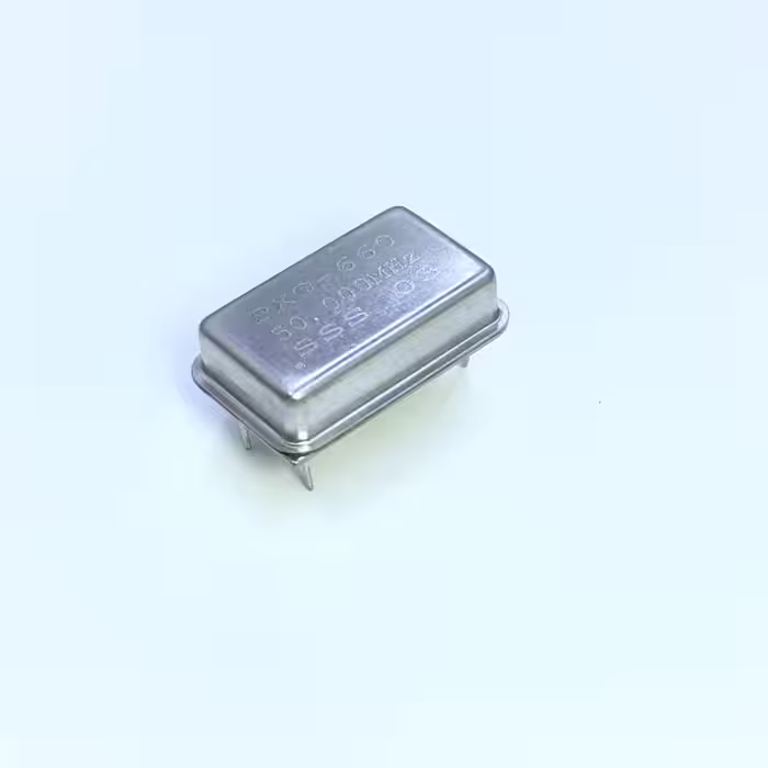 کریستال اسیلاتور 50.000MHZ پایه دار مستطیلی، بسته بندی DIP14
