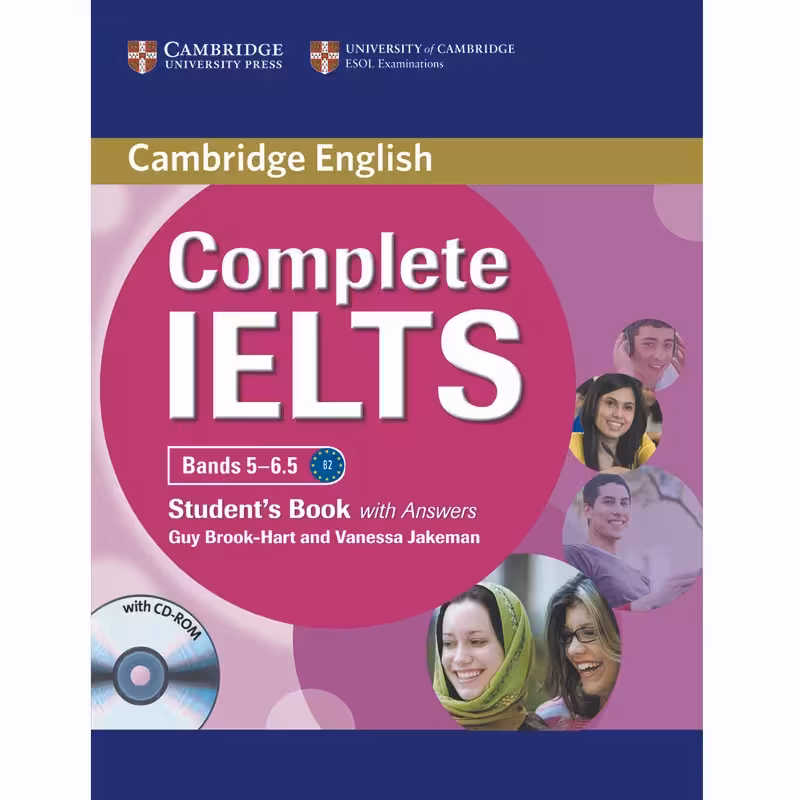 کتاب Cambridge English Complete IELTS Bands 5-6.5 Student Book B2 اثرGuy Brook- Hart And Vanessa Jakeman انتشارات Cambridge