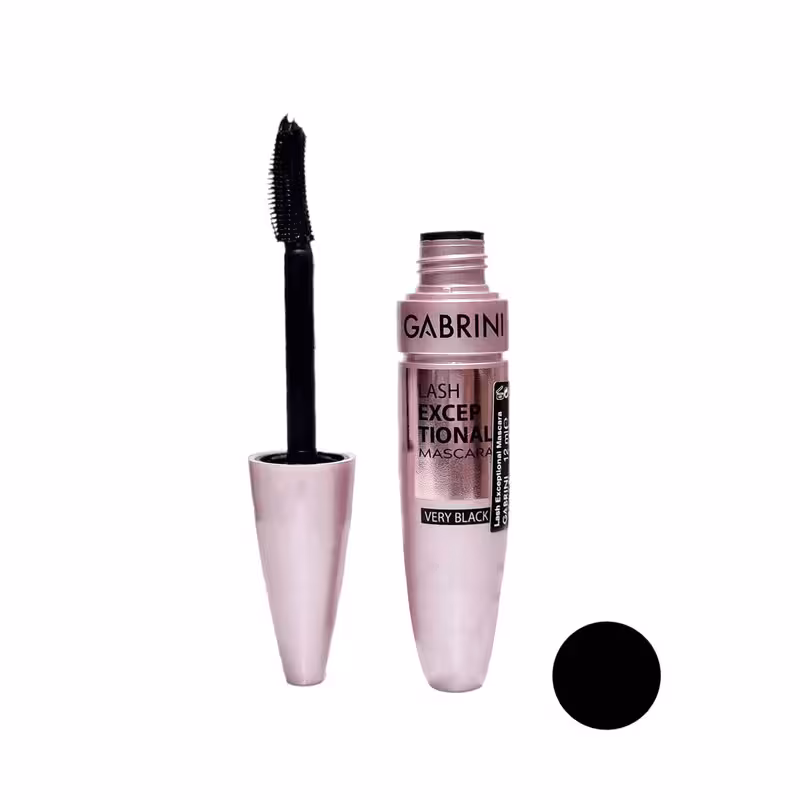 ریمل حجم دهنده فوق مشکی مدل Lash Exceptional گابرینی