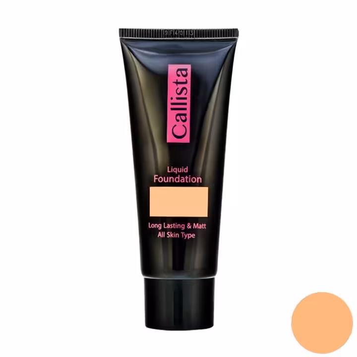 کرم پودر کالیستا مدل Long Lasting And Matt شماره M12 Callista Long Lasting And Matt Foundation M12