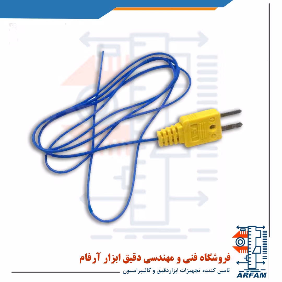 ترموکوپل نوع K رنج - 50 تا 200 درجه برند تی ای اس TES TP-K01