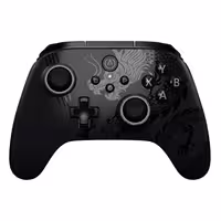 دسته بازی بلوتوثی تکی شوکدار PowerA مدل Power Battle Dragon مناسب برای کامپیوتر و موبایل