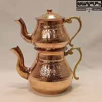 کتری و قوری مسی مدل نیلوپر