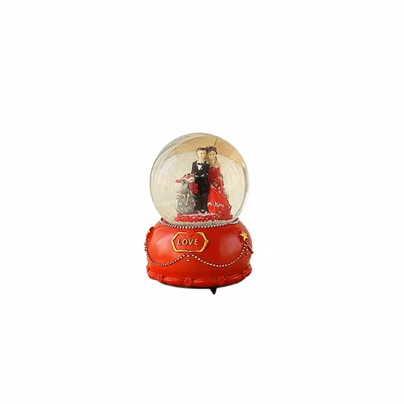 گوی موزیکال کوکی عروس و داماد 13460