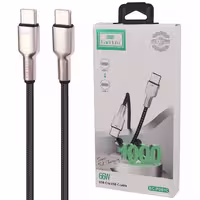 کابل دو سر تایپ سی، فست شارژ 66 وات، برند ارلدام مدل EC-PD01C، طول 1 متر