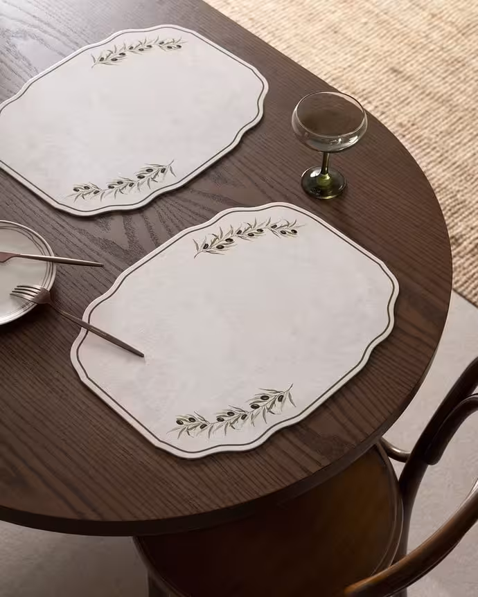 زیر بشقابی مادام کوکو طرح Armand بسته 2 عددی