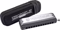 سازدهنی کروماتیک هوهنر مدل discoveryHOHNER DISCOVERY HARMONICA
