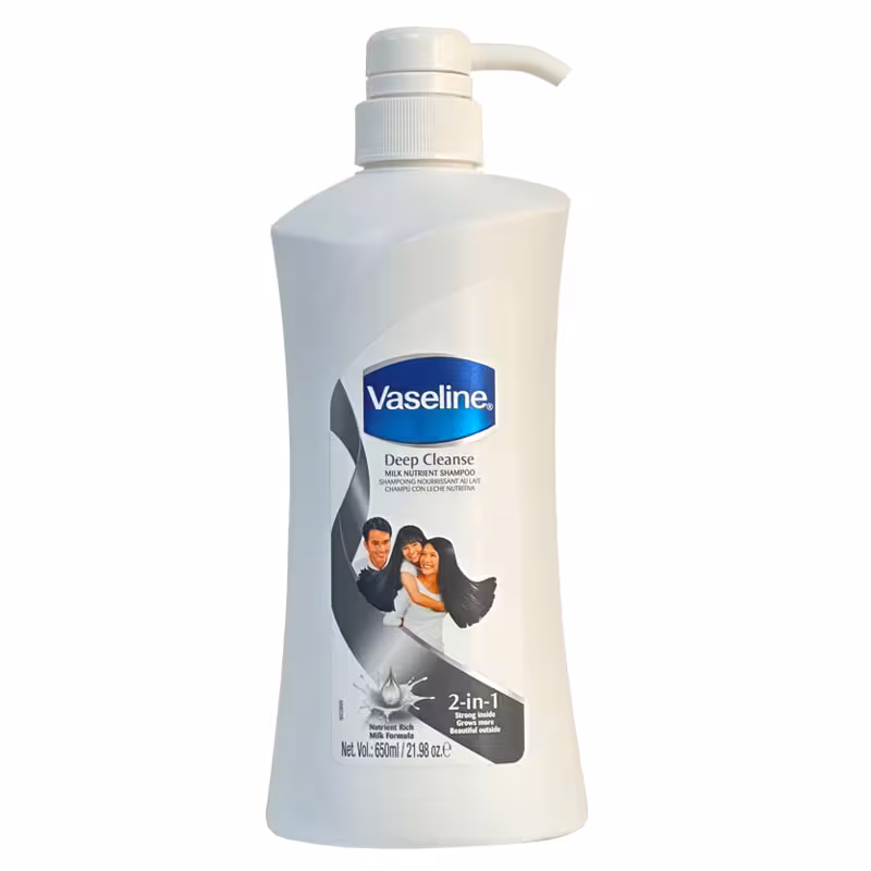 شامپو سر وازلین مدل deep cleanse حجم 650ml
