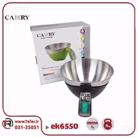 ترازوی آشپزخانه کاسه دار 5 کیلوگرم مدل EK6550