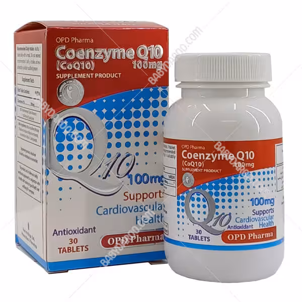 قرص کوآنزیم کیوتن 100 میلی گرم او پی دی فارما 30 عدد