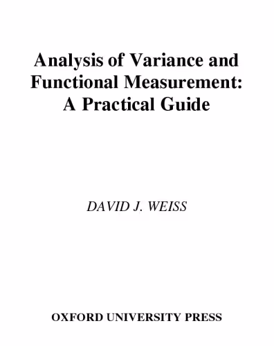 خرید و دانلود نسخه کامل کتاب Analysis of Variance and Functional Measurement: A Practical Guide includes