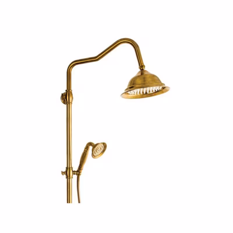 علم دوش دو کاره (یونیورست) قهرمان مدل آنتیک طلایی مات