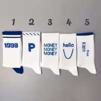 جوراب ساقدار الیت نوشته دار سری Money