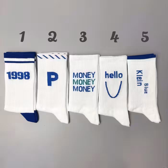 جوراب ساقدار الیت نوشته دار سری Money