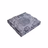 جعبه پیتزا سایز 32 چاپی تکرنگ کرافت دوبلکس 100 عددی آسوریک