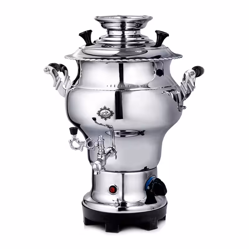 سماور برقی عالی نسب مدل سیلور (ظرفیت 7 لیتر)