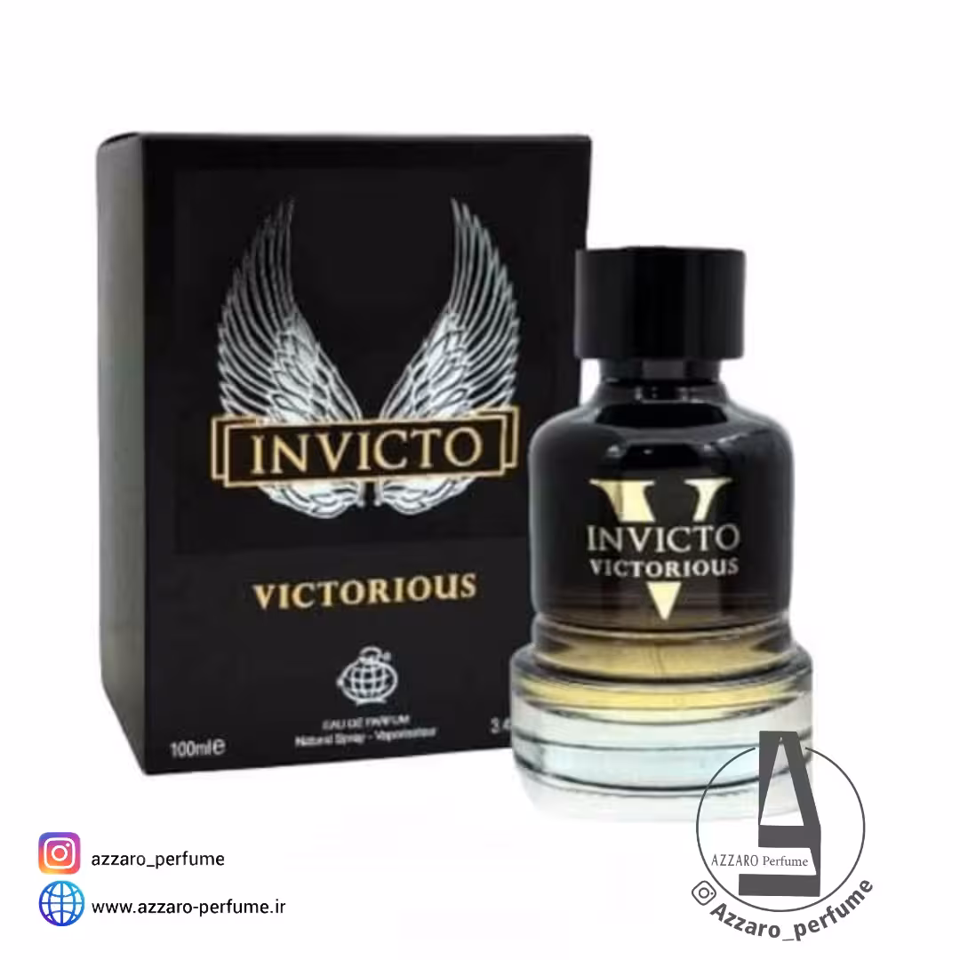 عطر مردانه فراگرنس ورد Invicto Victorious حجم 100 میل