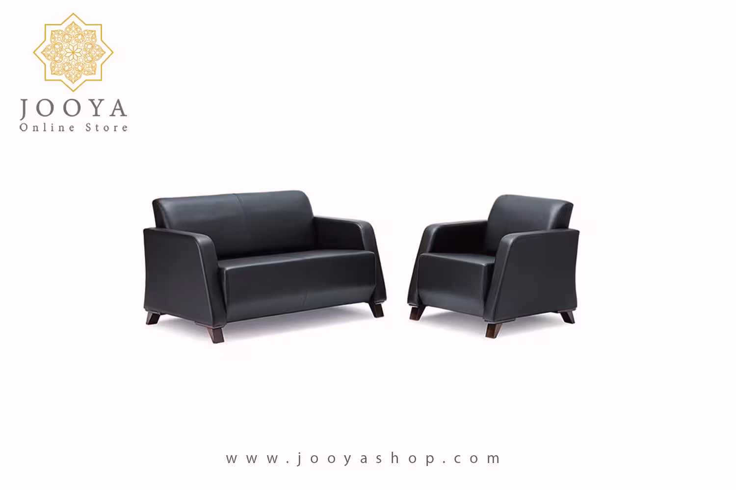 مبل دو نفره نظری مدل سرن با روکش چرم Seren Double Seat