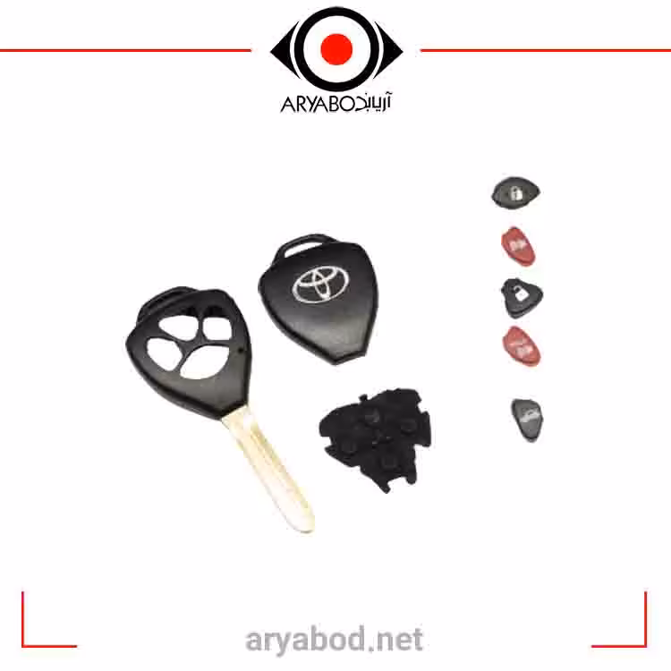 قاب ریموت تویوتا کمری طرح یاریس