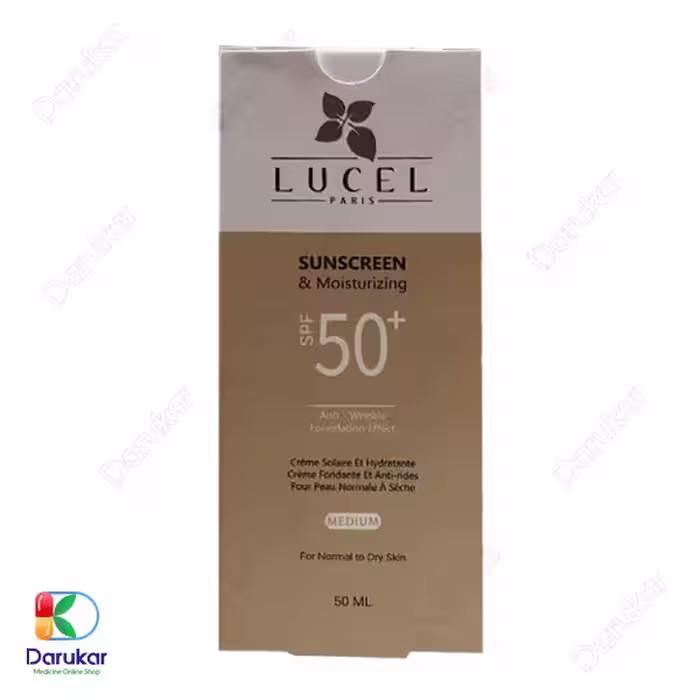 کرم ضدآفتاب رنگی مناسب پوست خشک و معمولی لوسل SPF 50
