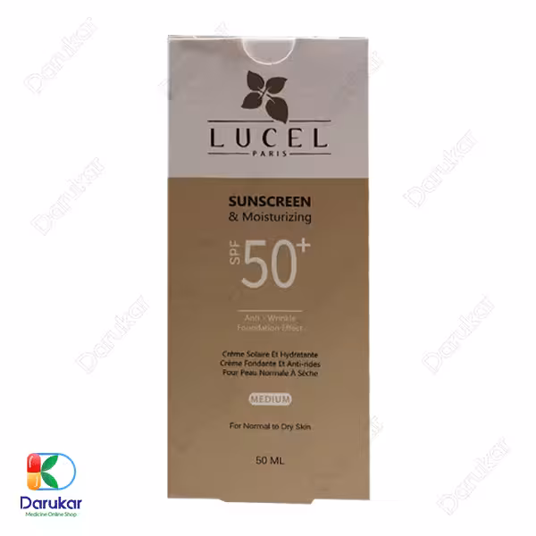 کرم ضدآفتاب رنگی مناسب پوست خشک و معمولی لوسل SPF 50