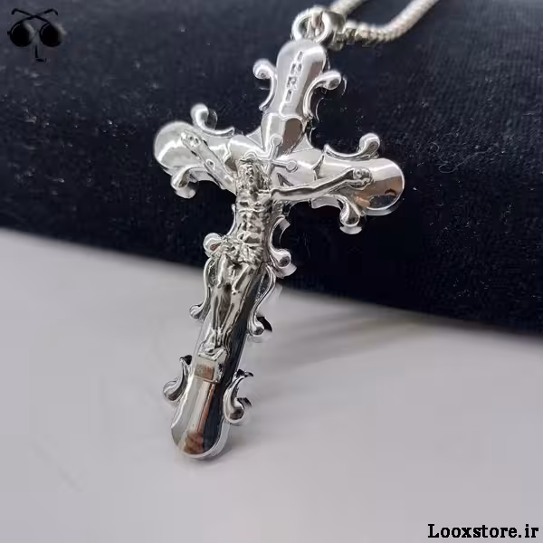 جذاب ترین مدل گردنبند صلیب سه بعدی