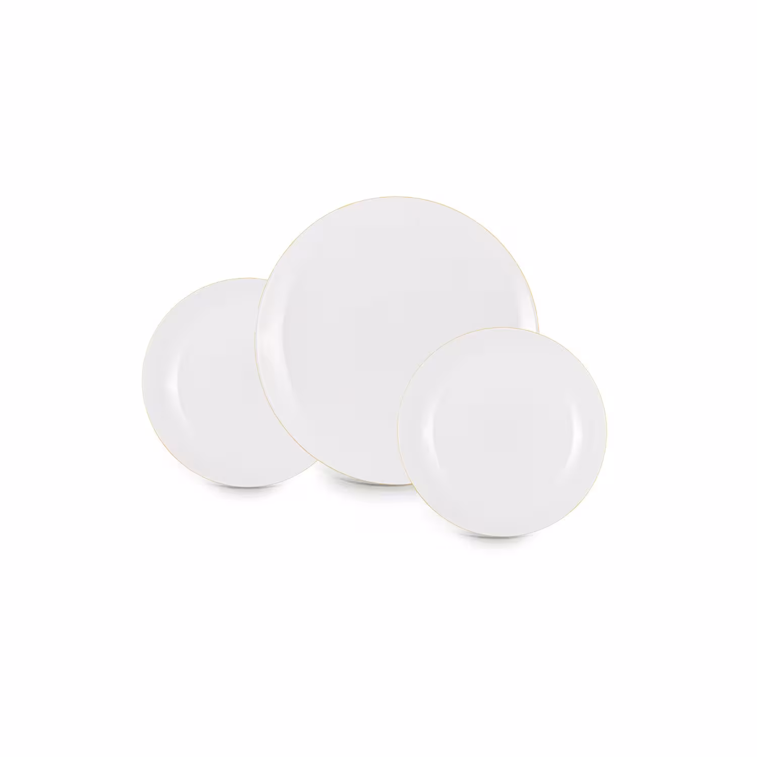 ست کیک خوری 7 پارچه هومیت طرح خط طلا کلاسیک