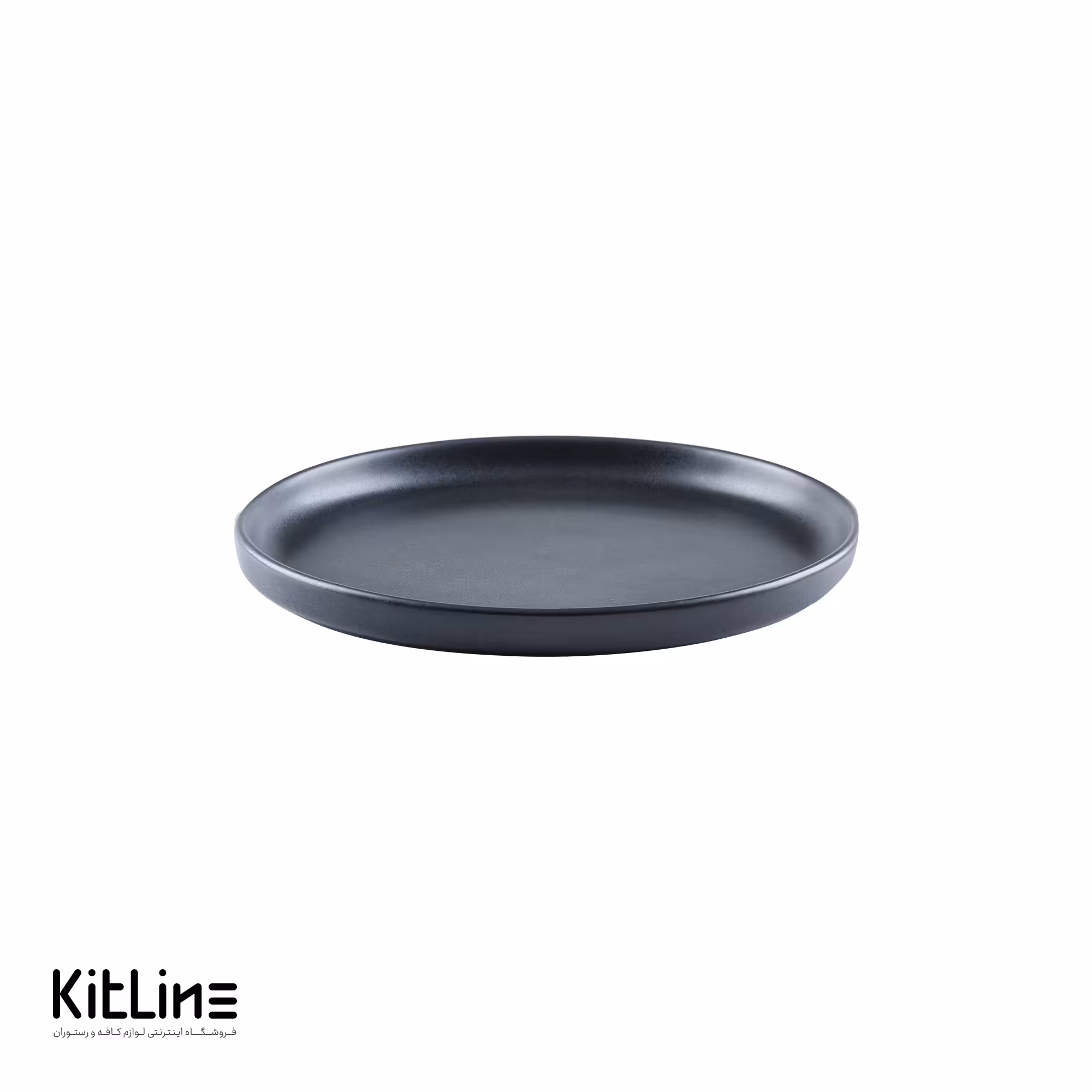 پیشدستی پرسلین 21 سانتیمتری مشکی آرتیزان مدل کفا