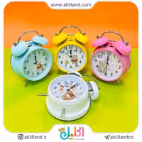 ساعت زنگ دار رومیزی دختر خرسی