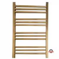 حوله خشک کن استیل طلایی 12 لول گرد