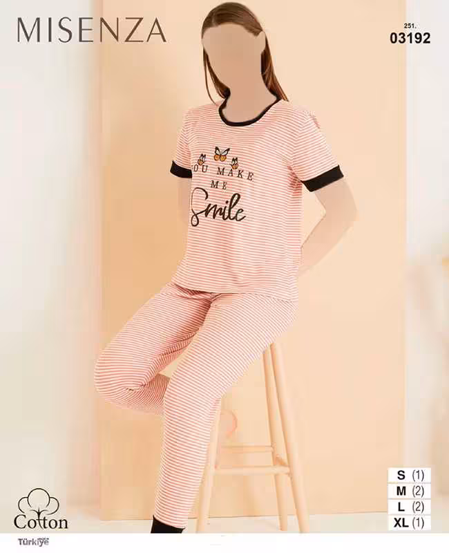 تیشرت و شلوار زنانه میسنزا کد 03192