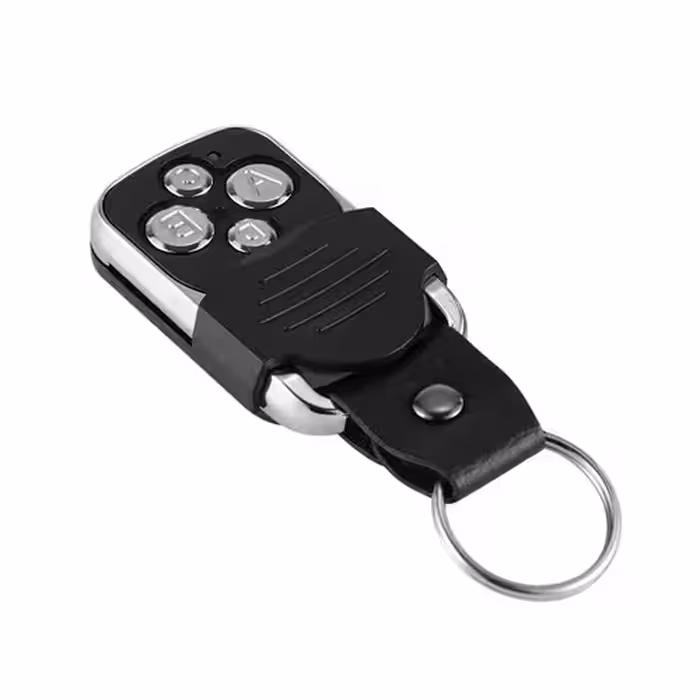 ریموت چهارکانال 433MHz  کد لرن بدنه فلزی