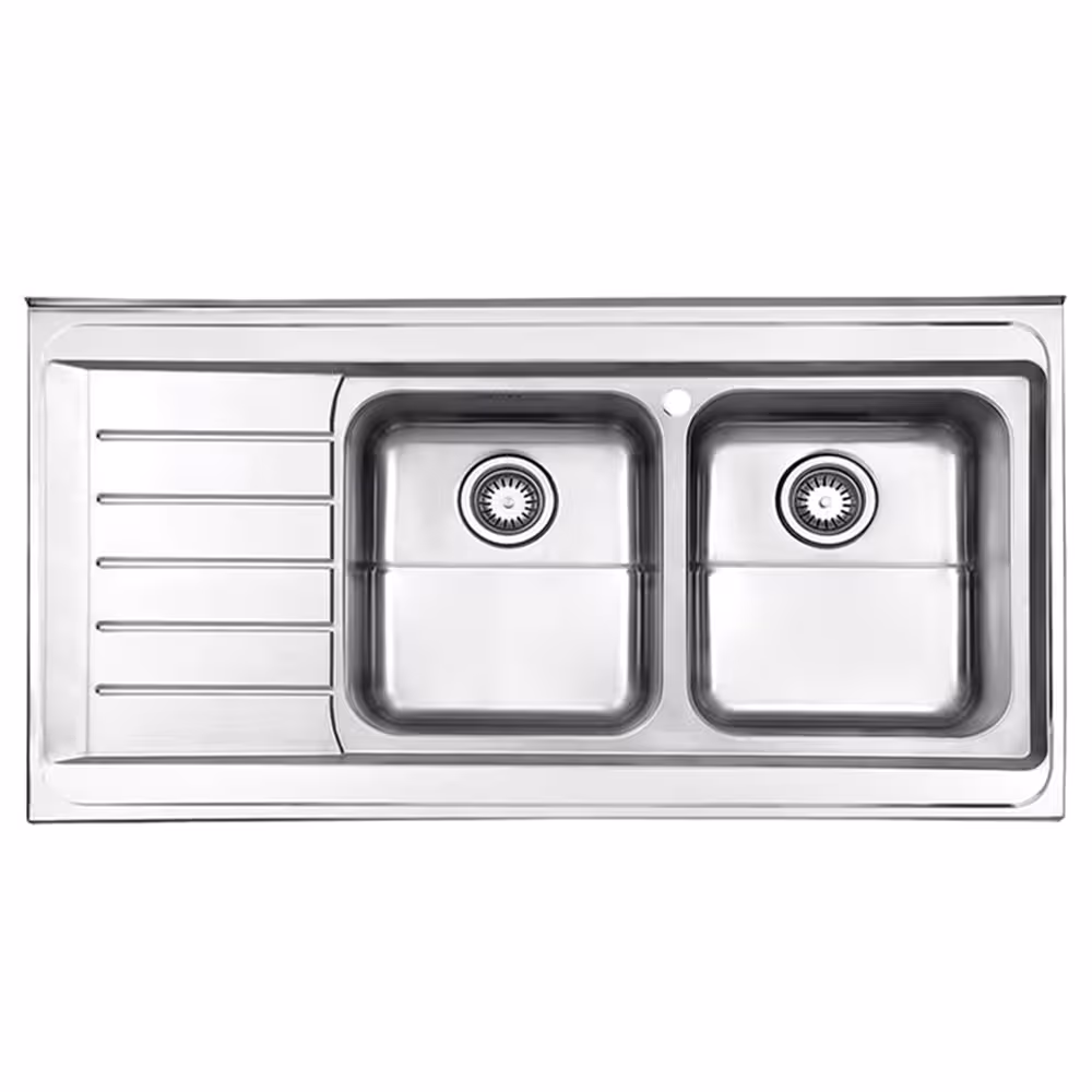 سینک استیل البرز مدل 735 روکار