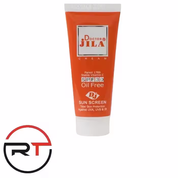 ضد آفتاب رنگی SPF30 فاقد چربی دکتر ژیلا 65 میلی