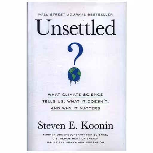 کتاب unsettled ناپایداری اثر استون کونین