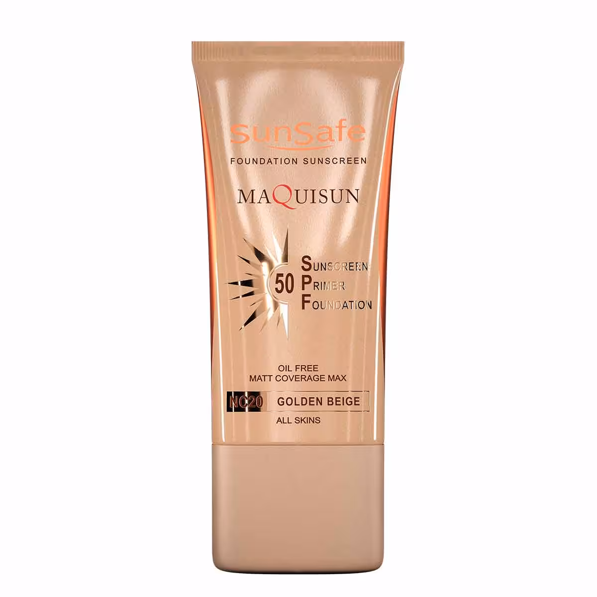 کرم پودری ضد آفتاب سان سیف SPF 50 (بژ طلایی NC 20)
